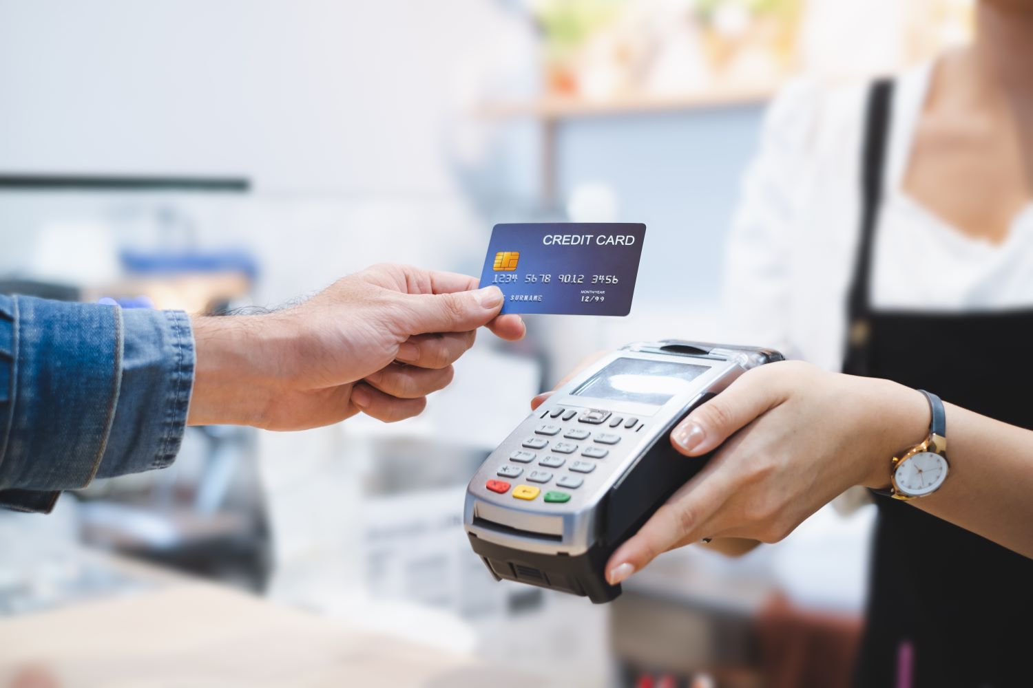 buyer handling credit card to seller is it better to use a credit card or debit card purchase interest payments cash kreitler financial wealth management