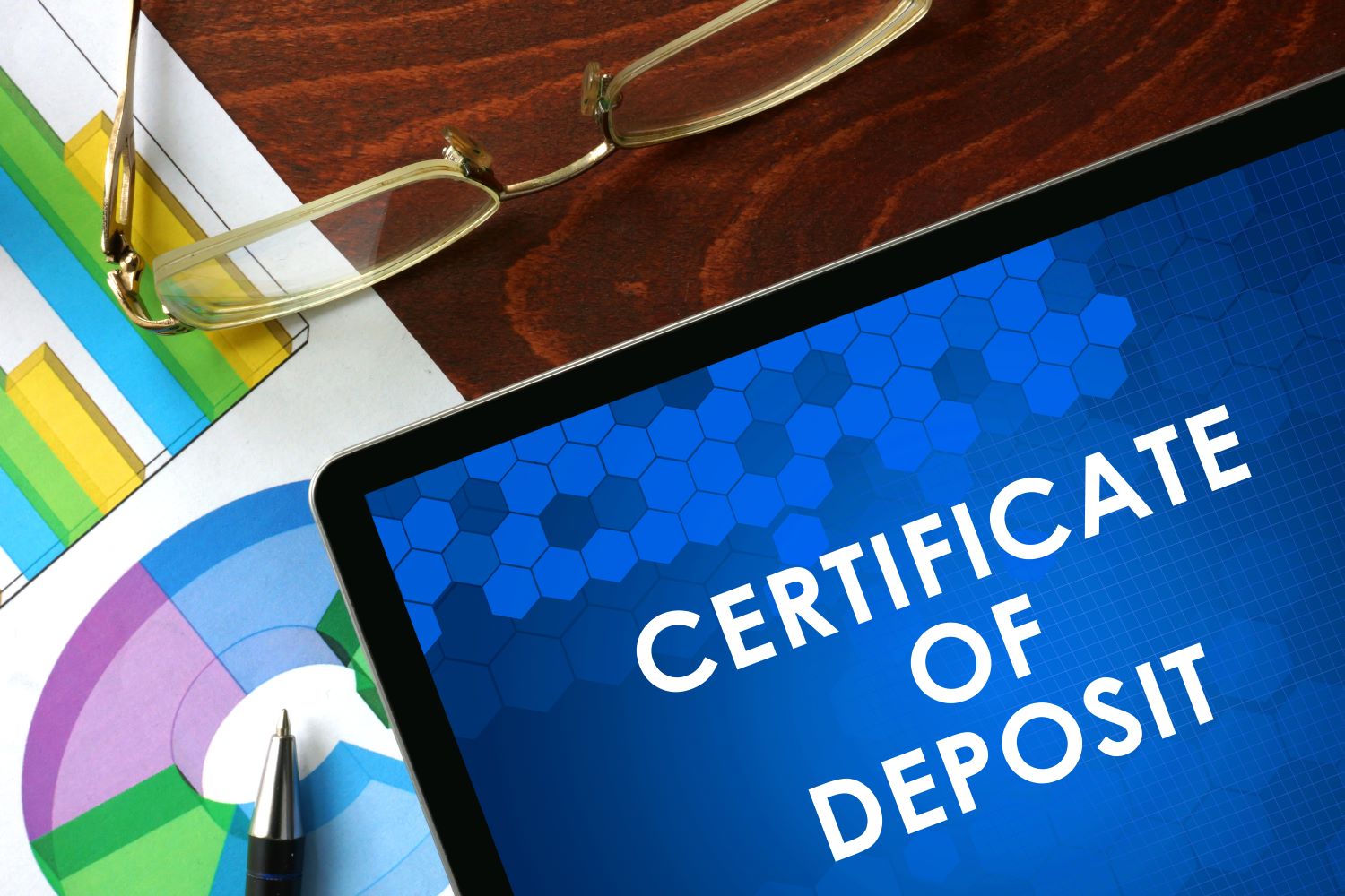 A Certificate of Deposit (CD) is a savings product issued by financial institutions that may provide higher interest rates than a savings account on a lump sum amount deposited